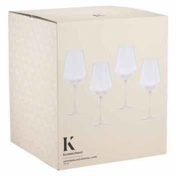 Rødvinsglass Krystall 635 ml i eske