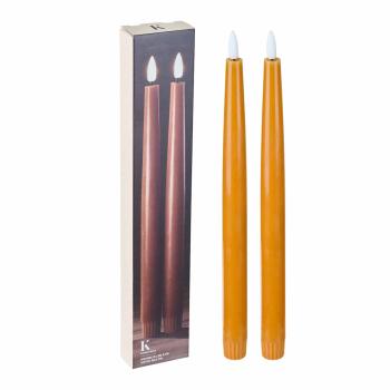 Kronelys LED 2 pk 26,5 cm