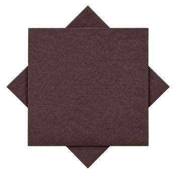 Serviett airlaid 40x40cm brun