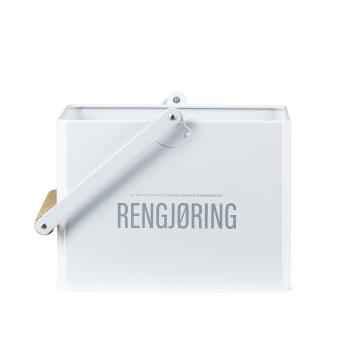 boks til rengjøringmiddel