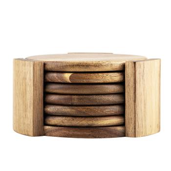 Coaster June 6 stk i akasietre