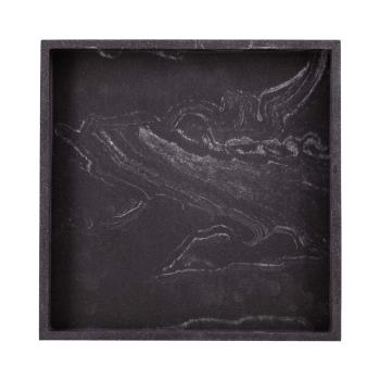 sort marmorfat kvadratisk 