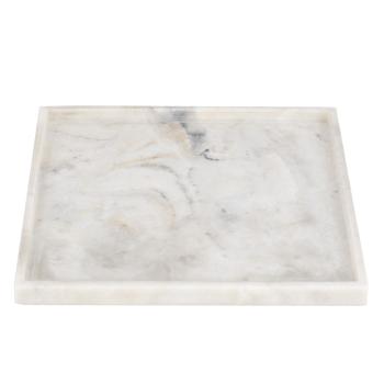 lysfat i hvit marmor