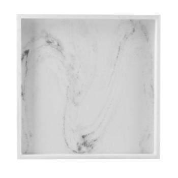 fat marmor hvit ovenfra