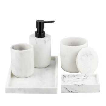 Hvit marmor baderomsserie