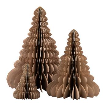 Papirtre beige i tre størrelser
