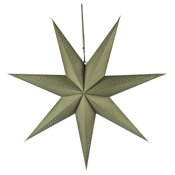 Adventsstjerne 75cm grønn