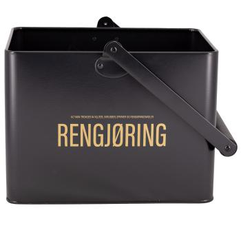 Rengjøringsboks sort