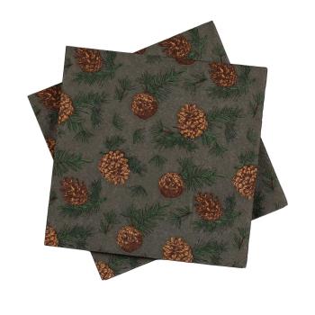 Serviett Kongle Grønn