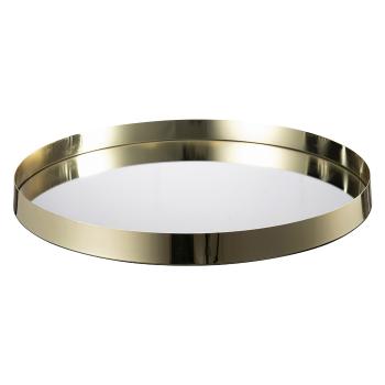 Lysfat Speil 40 cm gull