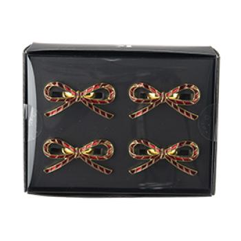 Serviettring sløyfe, 4 stk