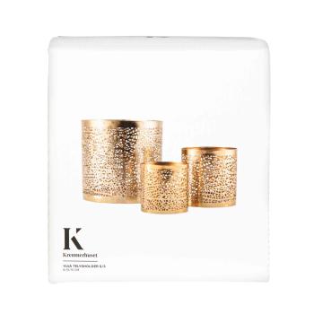 Telysholder Ylva S/3 15 cm i eske