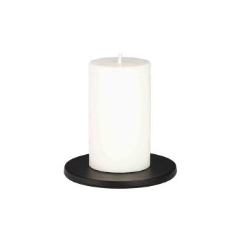 Lysestake Arlo m/pigg 11 cm sort med kubbelys