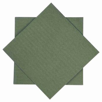 Serviett airlaid 40x40cm grønn
