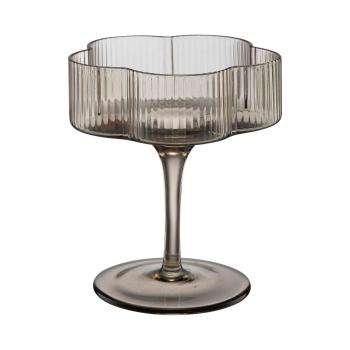 Champangneglass Tira amber