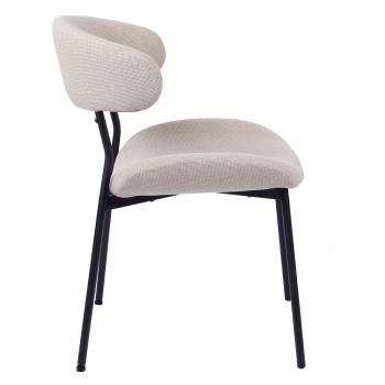 Spisestol Evi beige fra siden