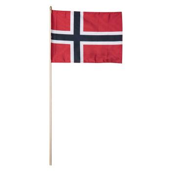 Håndflagg 17. Mai 20x28cm på pinne