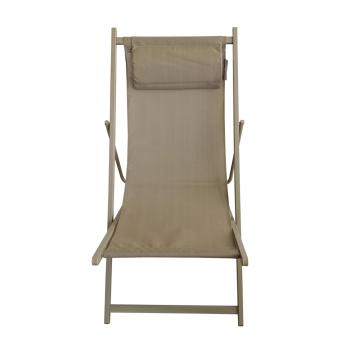 Solstol Frida grønn forfra