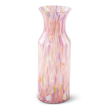 Swirl karaffel/vase rosa