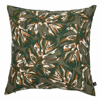 Putetrekk monstera print 48x48cm forside