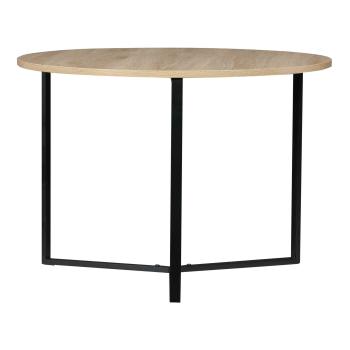 Sofabord Naima lys eik rund Ø70cm annen vinkel