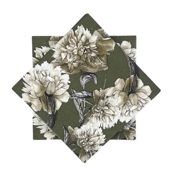 Serviett Hydrangea Grønn