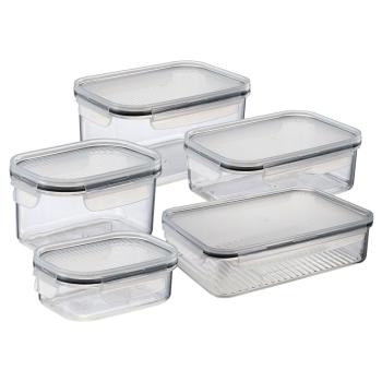 Bokssett 5 oppbevaringsbokser