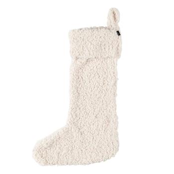 Julestrømpe Teddy offwhite