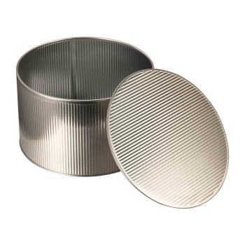 Kakeboks 2pk gull stor åpen