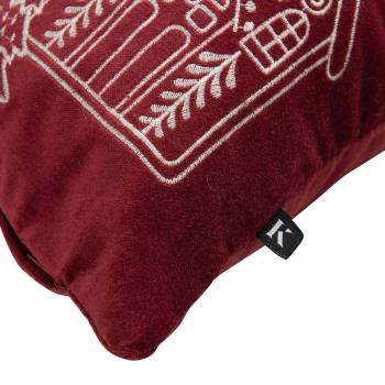 Putetrekk Julehus nærbilde