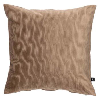 Putetrekk Waves 48x48cm Cognac forside