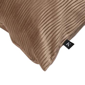 Putetrekk Waves 48x48cm Cognac nærbilde