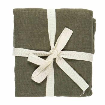 Serviett Vindel Lin 42x42cm 4pk grønn innpakket