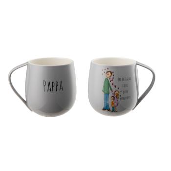 Lykketegning Pappa grå 