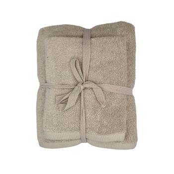 Håndklesett 2 pk beige