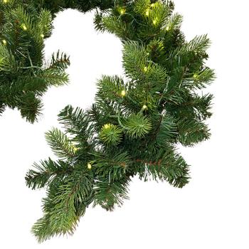 Girlander med ledlys 270 cm nærbilde