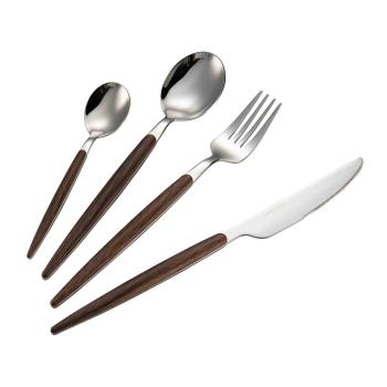 Modern House - North Bestikksett 16 deler brun