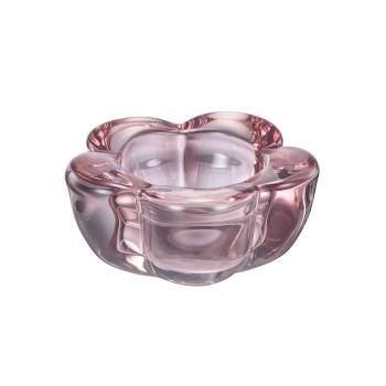 Telysholder Blomst 3,8 cm rosa