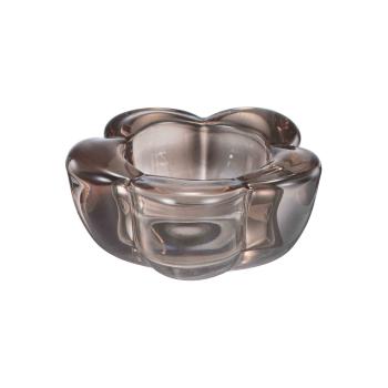 Telysholder Blomst 3,8 cm brun