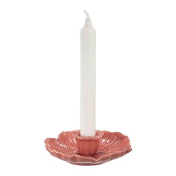 Lysestake Flower 4 cm med kronelys