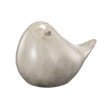 Fugl Lily 12,5 cm beige