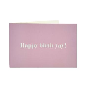 Kort Happy Birth yay