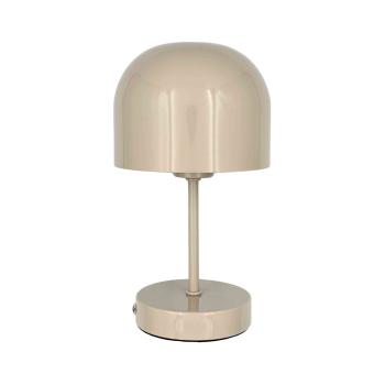 Bordlampe Napoli oppladbar 24 cm beige
