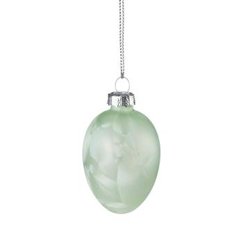 Glassegg frost grønn