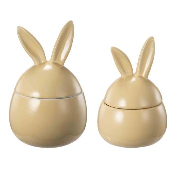 Påskeskål med lokk i to ulike størrelser