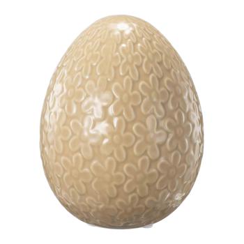 Dekoregg blomster 11,3 cm gul