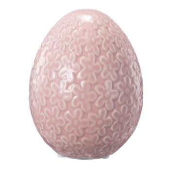 Dekoregg blomster 9 cm rosa