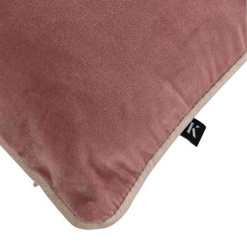 Putetrekk Piper 48x48 cm rosa nærbilde