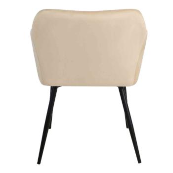 Spisestol Levi velur beige