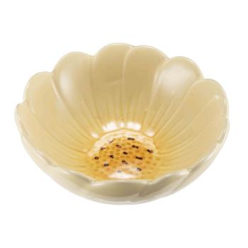 Skål Mia 11cm, lys gul